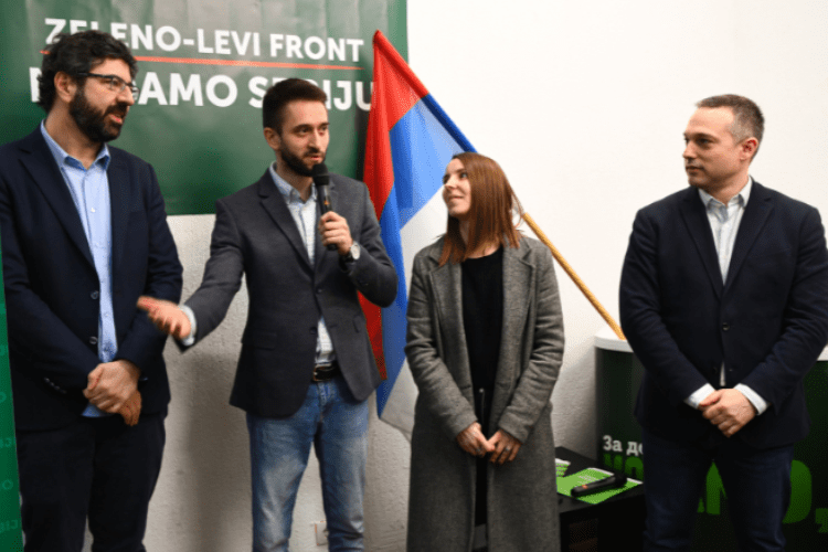Zeleno–levi front – Ne damo Srbiju otvorio kancelariju u Somboru