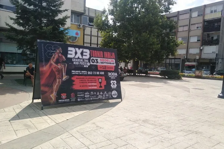 Manifestacija „3×3 basket“ na Platou ispred Pošte