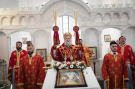 Uskršnju liturgiju u Šidu služio  Vladika Vasilije