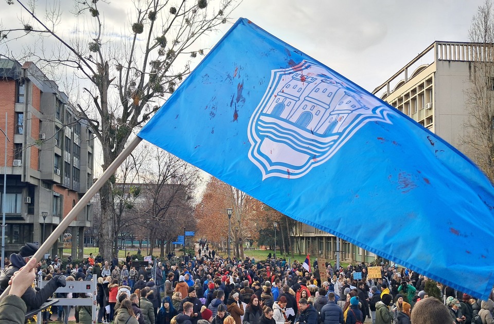 Protest na rođendan Novog Sada: „Nema nazad. Sve će da stane“