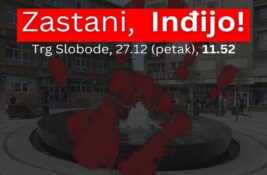 „Zastani Inđijo“ i ovog petka u 11:52 na Trgu Sloboda