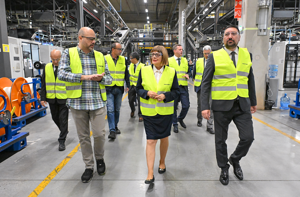 Gojković u Inđiji: Država i dalje podržava „Toyo Tires“, najavljena gradnja istraživačkog centra