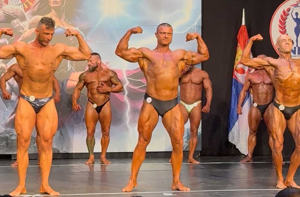 Inđinčanin Petar Turčinović peti na prestižnom Serbia Openu u bodibildingu Inđinčanin Petar Turčinović peti na prestižnom Serbia Openu u bodibildingu