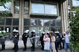 Dekan Alanović: Pozvao sam policiju zbog provale, a ne zbog studenata (VIDEO)