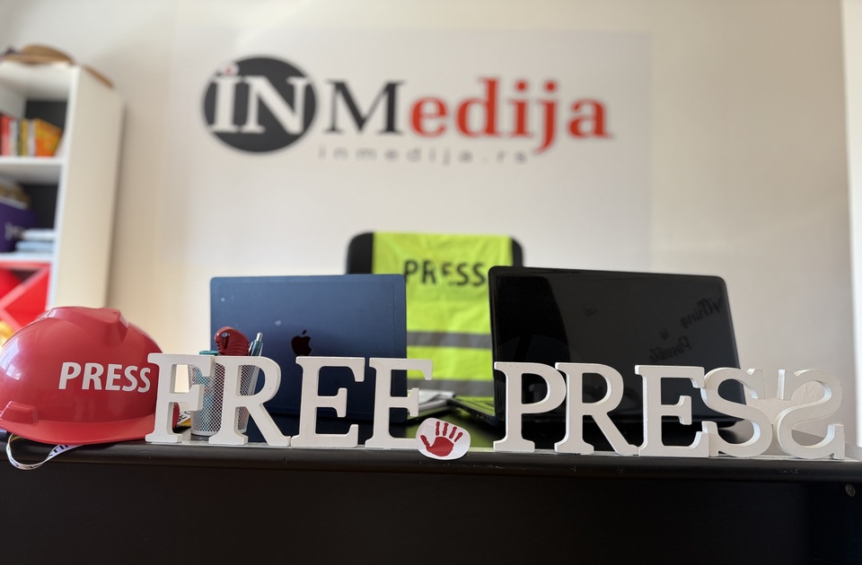 IN Medija postaje „Media hub“ centar za novinare tokom dolaska studenata pešaka IN Medija postaje „Media hub“ centar za novinare tokom dolaska studenata pešaka