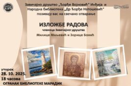 Umetnost u Maradiku: članice Zavичајnog društva „Đorđe Vojnović“ izlažu radove Umetnost u Maradiku: članice Zavичајnog društva „Đorđe Vojnović“ izlažu radove