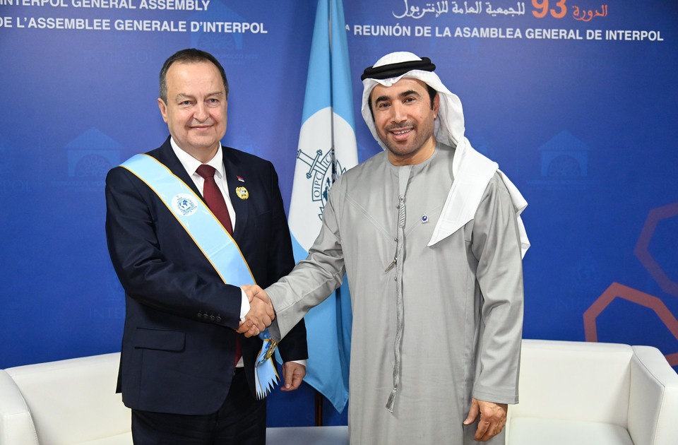 Interpol odlikovao ministra unutrašnjih poslova Ivicu Dačića