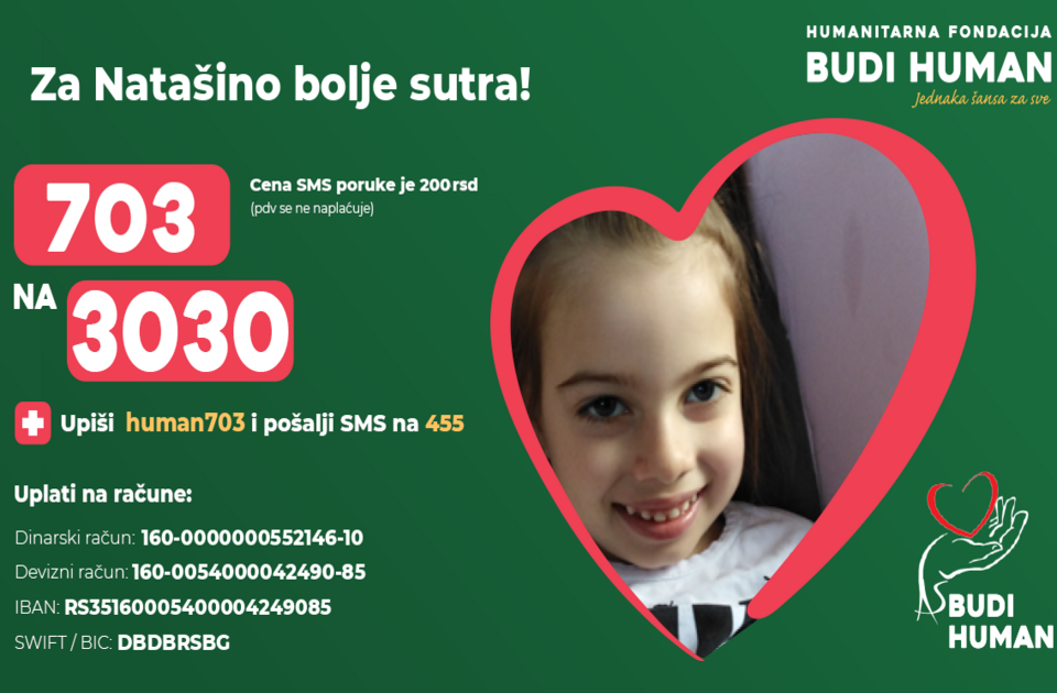 Devojčica iz Inđije vodi tešku borbu – pomoć je neophodna