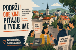 Podrži one koji pitaju u tvoje ime: Kako pomoći malim i lokalnim nezavisnim medijima u Srbiji?