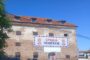 Stranački baner na zaštićenom spomeniku kulture u Sremskoj Mitrovici