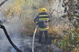 Požar kod Šatrinaca i Dobrodola gasi se već dva dana: Vatra zahvatila oko 30 hektara, vatrogascima pomažu meštani