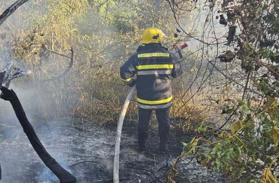 Požar kod Šatrinaca i Dobrodola gasi se već dva dana: Vatra zahvatila oko 30 hektara, vatrogascima pomažu meštani
