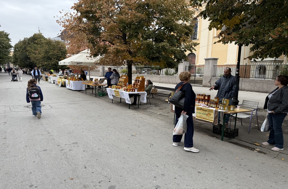 Počeli „Dani meda“ u Inđiji: Pčelari izložili med i pčelinje proizvode Počeli „Dani meda“ u Inđiji: Pčelari izložili med i pčelinje proizvode